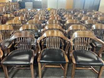 Wooden Jury Style Chairs