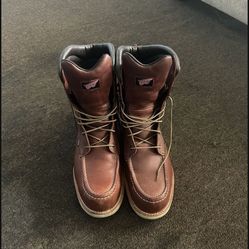 Red Wings Boots Men's 6-inch Waterproof Leather Safety Toe Boot $50.00