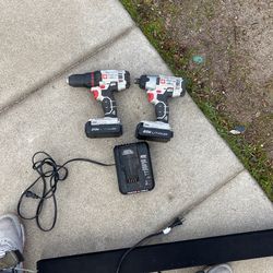 Porter Cable Drill And impact both work great pick up only moving so I have to get rid of a lot of stuff