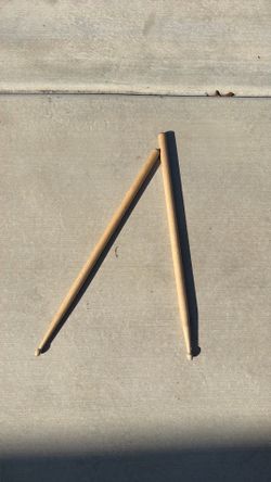 Wooden drum sticks