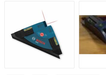Bosch 30 ft. Laser Level Square for Layout and Alignment
