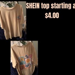 SHEIN Beige Top