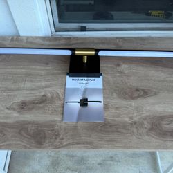 Faziyo 30" Black Gold LED Vanity Light, 4000K Modern Bathroom & Picture Wall Sconce