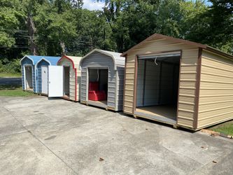 Metal sheds brand new delivery and set up free