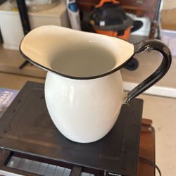 Enamel Pitcher