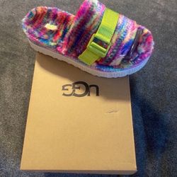 Ugg Pink Slide Shoes Size Women’s US 8