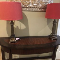 Lamps, Pair 