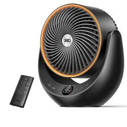 DREO
1500 -Watt Ceramic Compact personal Indoor Electric
Space Heater with Thermostat with Remote