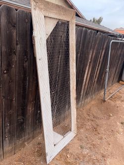 chicken/pigeon coop door