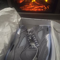 $285 🐺 Gray AJ5 Sz:9