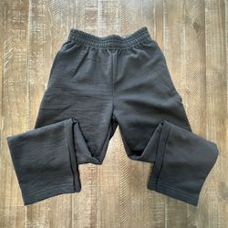 Sweatpants Pants Boys Small 6/7 Black Joggers Youth Activewear