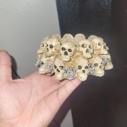 Skull Pile Jewelry Holder