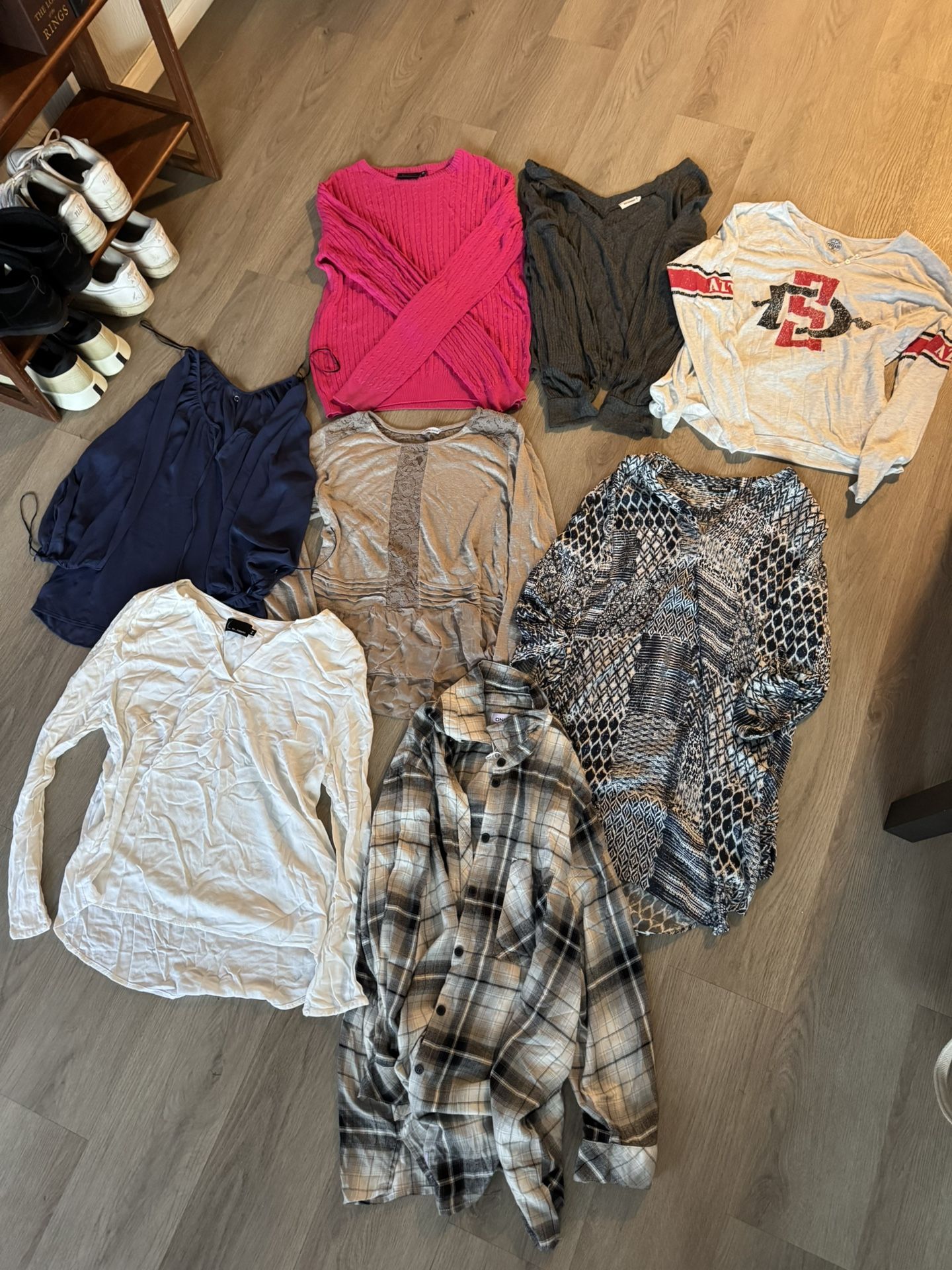 Long Sleeves All For $30 Or $5 Each