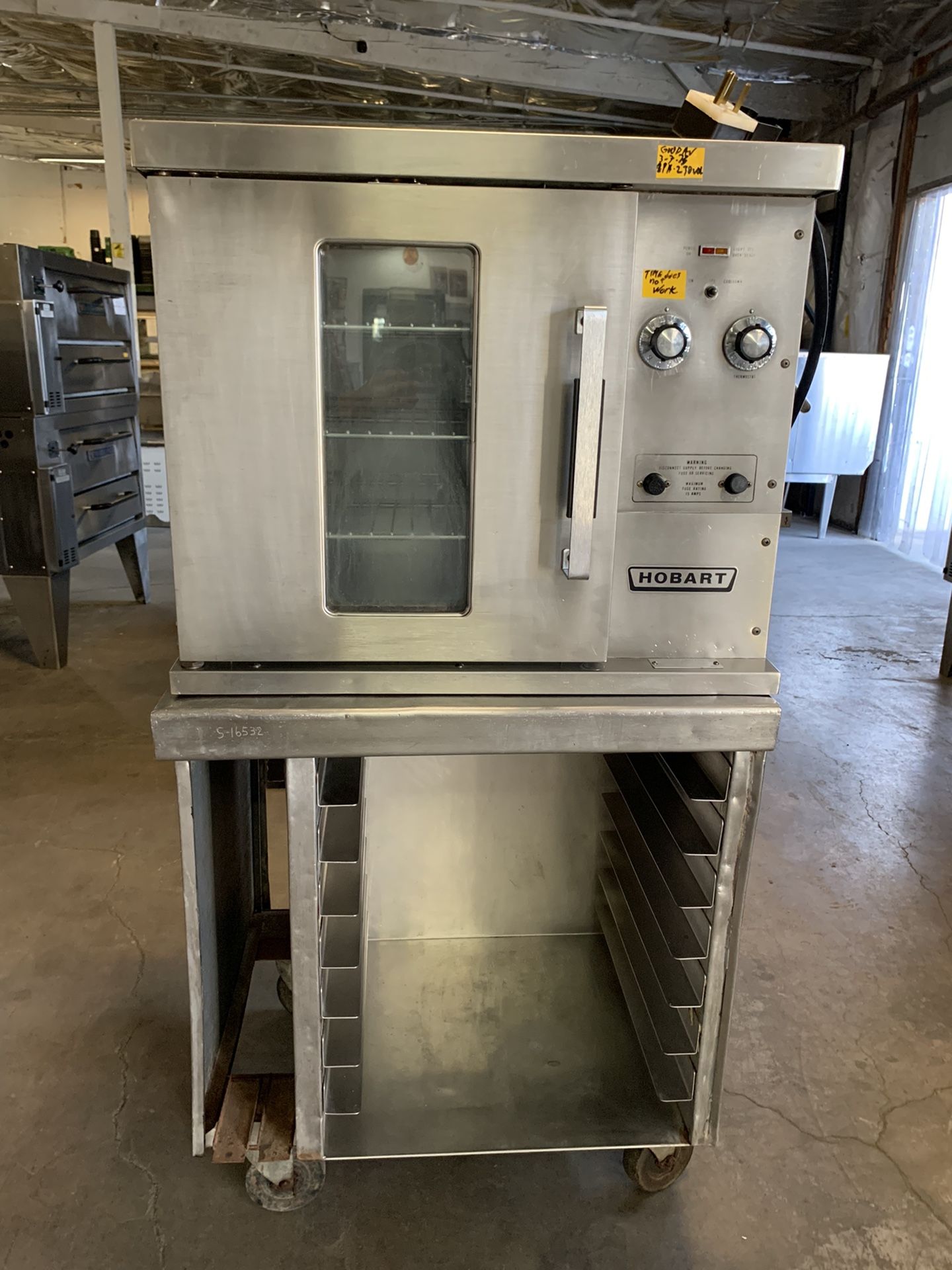 Electric Half Sized Convection Oven HOBART