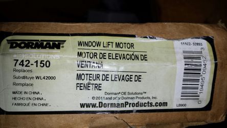 Window lift motor