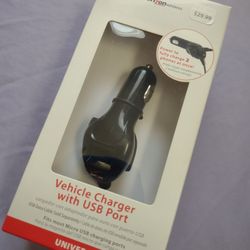 Verizon Vehicle Charger W/ USB Port