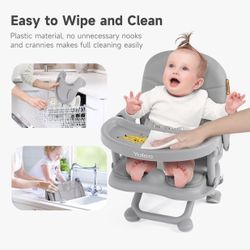 Brand new in box yoleo adjustable baby high chair booster