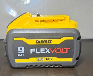 DEWALT 9Ah FLEXVOLT 20V/60V Battery DCB609 – 2025 Date