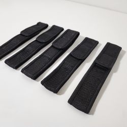 5pcs LED Flashlight Holder Carry Belt Nylon Holster