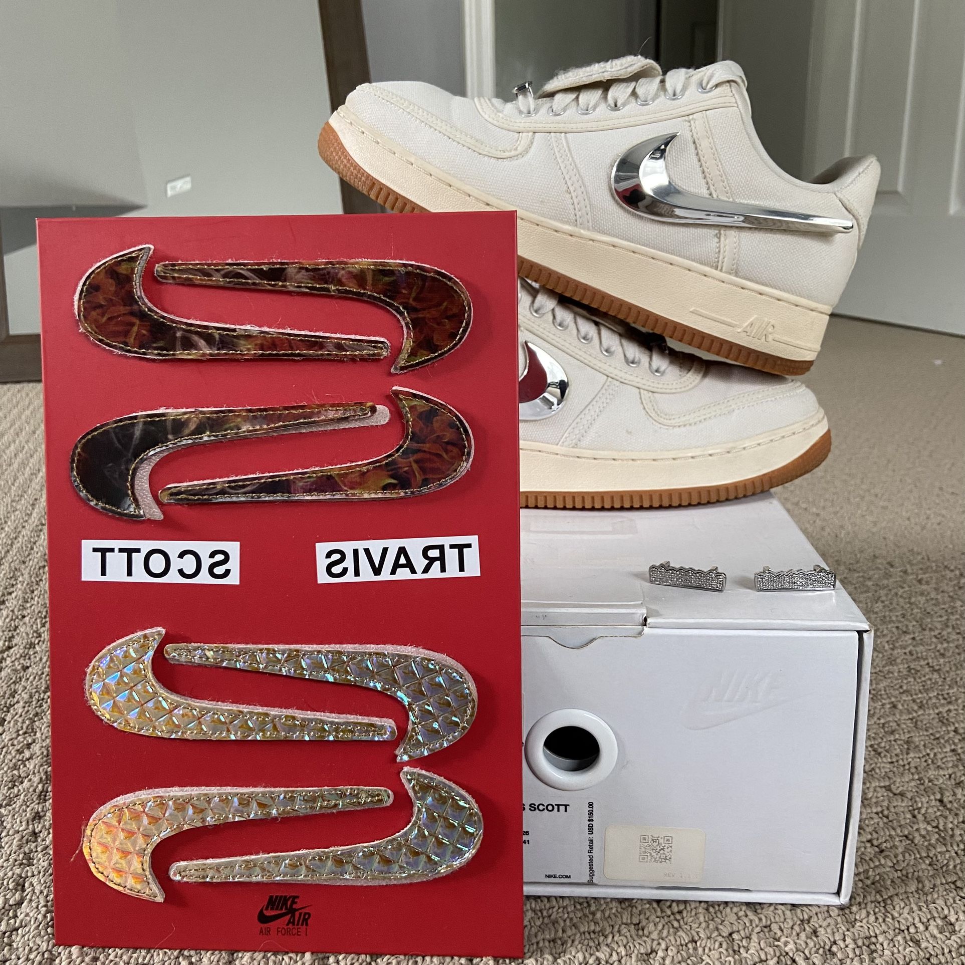 travis scott air force one sail