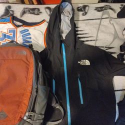 North Face Jacket And Backpack