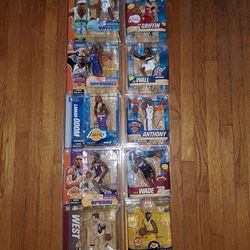 Mcfarlane NBA Figures SOLD AS SET