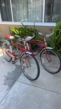 Schwinn typhoon beach cruisers 26” all original