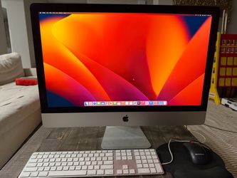 2017 iMac 27-inch5K i7, 40 GB RAM, Radeon 580, 512 SSD Computer