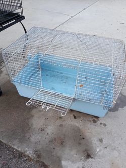 Rabbit/ bunny cage and bird cage