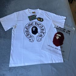 Bape x Chrome Hearts Baby Milo Tee