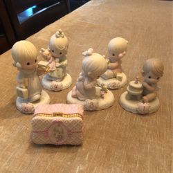 Precious Moments BIRTHDAY figurines