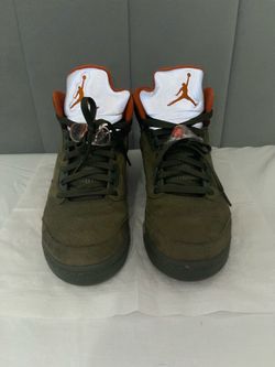 Jordan 5 retro olive size 7.5