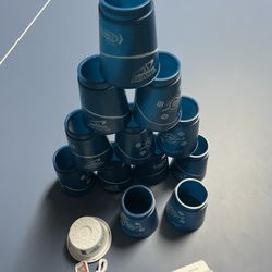 Speed Stacks | Official Sport Stacking Set, Blue - 12 cups and holding stem | Top grade materials, low friction | WSSA approved 12 specially designed 