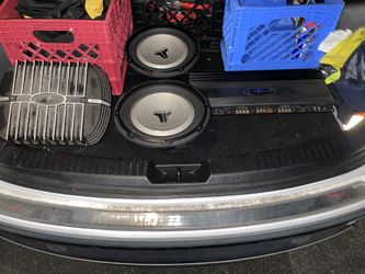 JL w1 10s, Zapco Reference 360.4, Rockford 400.4