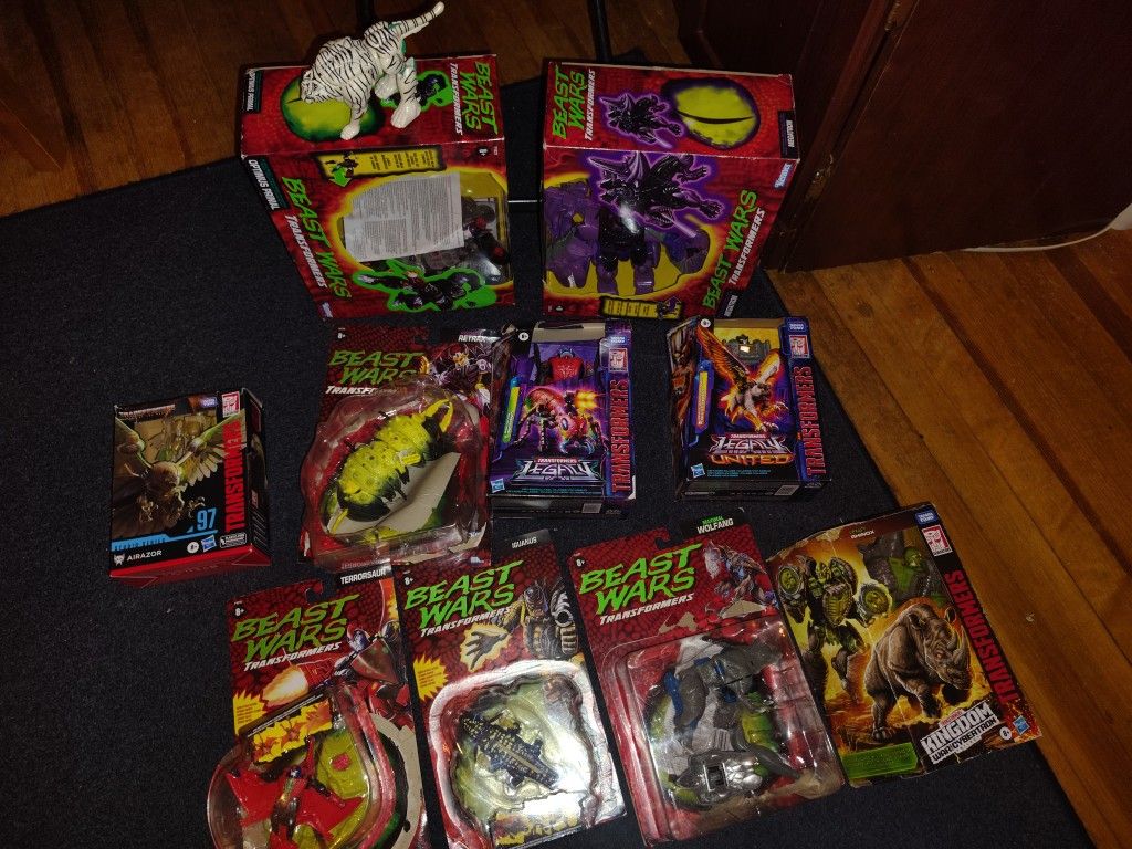 Transformers Beast War Lot Of 11