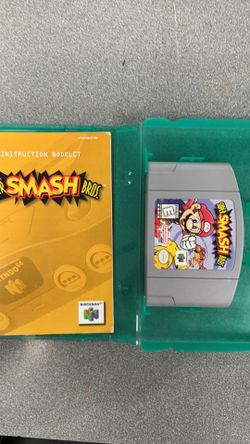 Nintendo 64 super smash Bros game