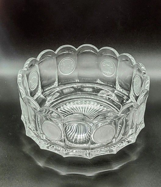 Fostoria Coin Glass Bowl VTG. EUC.