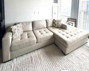 Walter E. Smithe L-Shaped Sectional