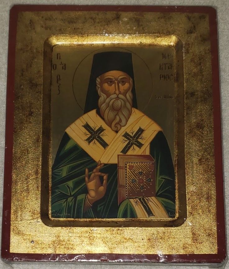 St. Nectarios/Nektarios Religious-Christian Orthodox Icon/Picture