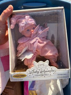 Vintage BABY AMANDA Collectible Doll Collector Edition