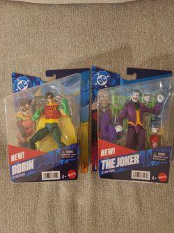 Dc core Robin and Joker  figures
