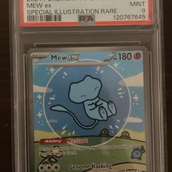 PSA 9 Bubble Mew 