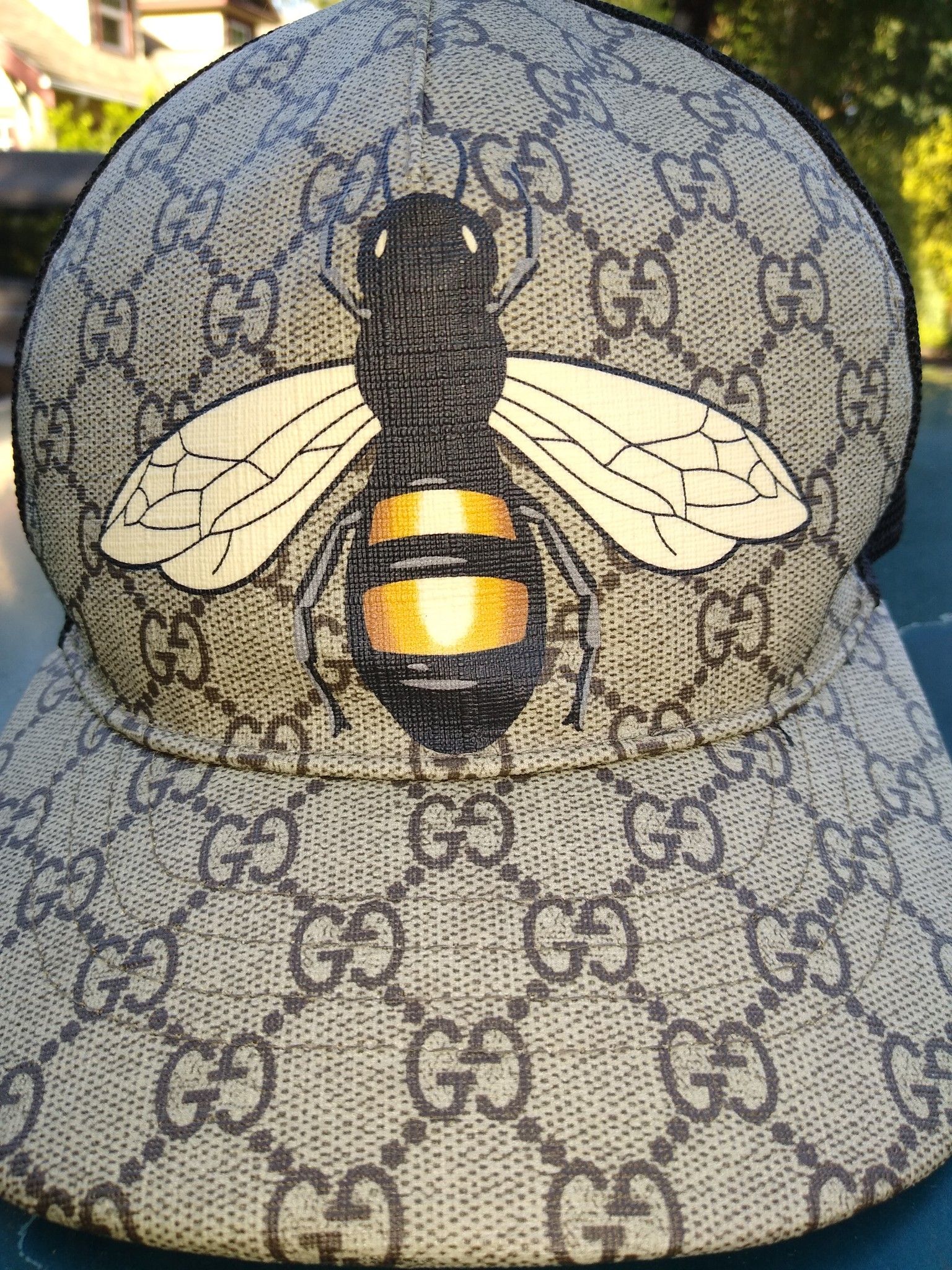 Gucci strapback hat