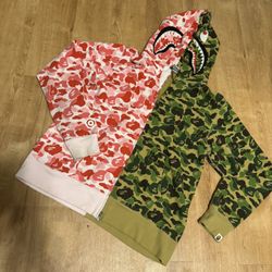 2 Tone Bape Hoodie 