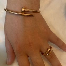 Elegant Bracelet & Ring