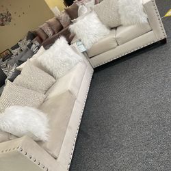 New Sofa And Love Seat For $899