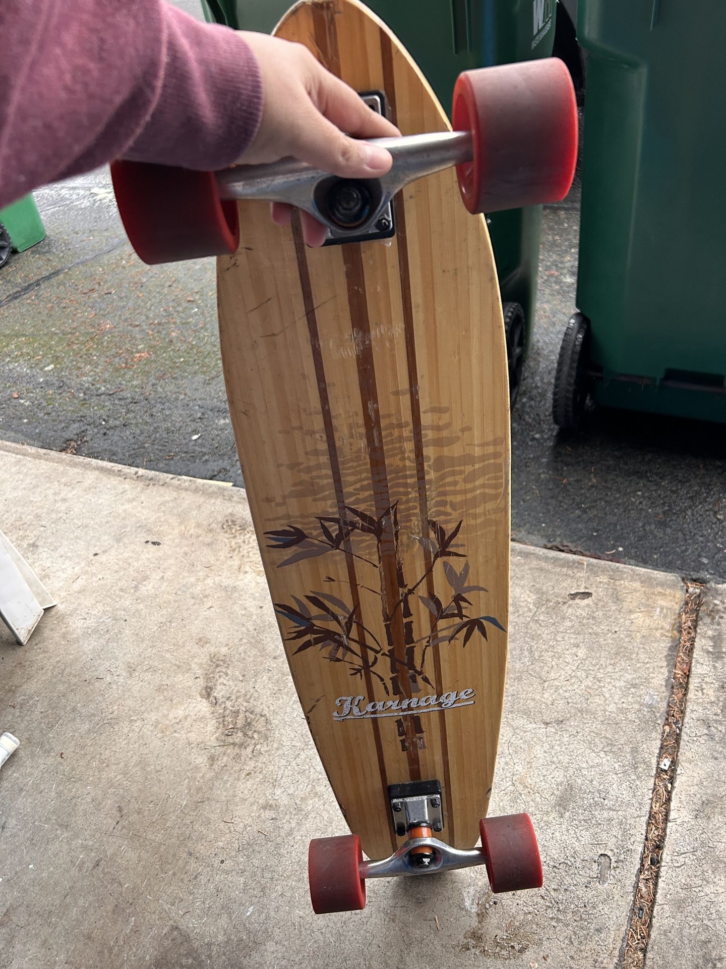 Karnage Bamboo 38" Longboard