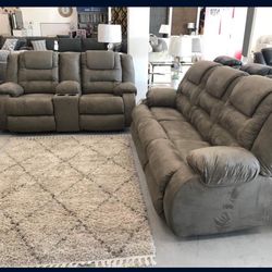 Brand New Ashley⭐️ McCade Reclining Living Room Set ⭐️
