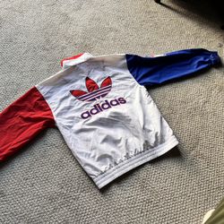 vintage Adidas windbreaker light jacket size small