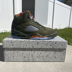 Air Jordan 5 Olive